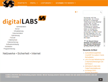 Tablet Screenshot of digital-labs.de